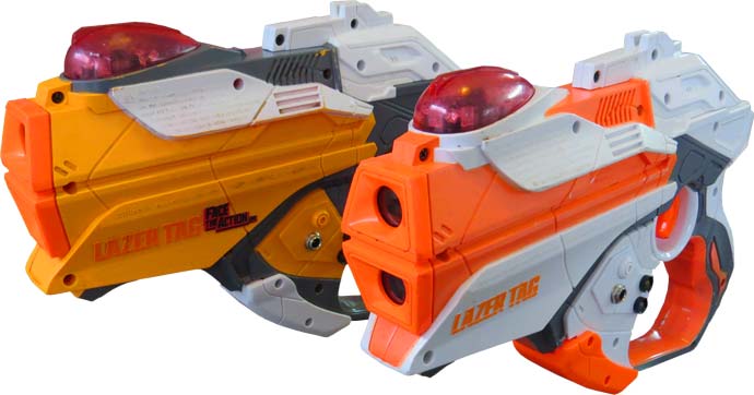 Hasbro LTAR laserguns